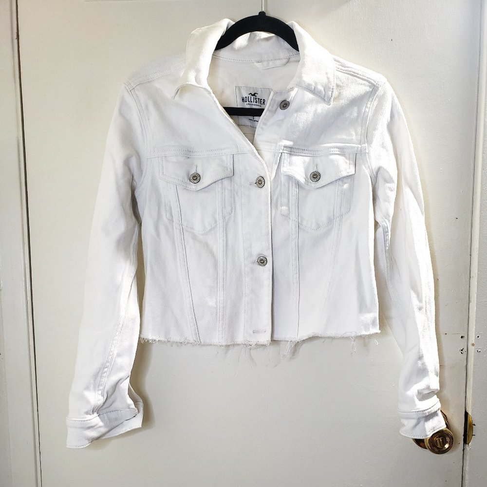 White Jean Jacket